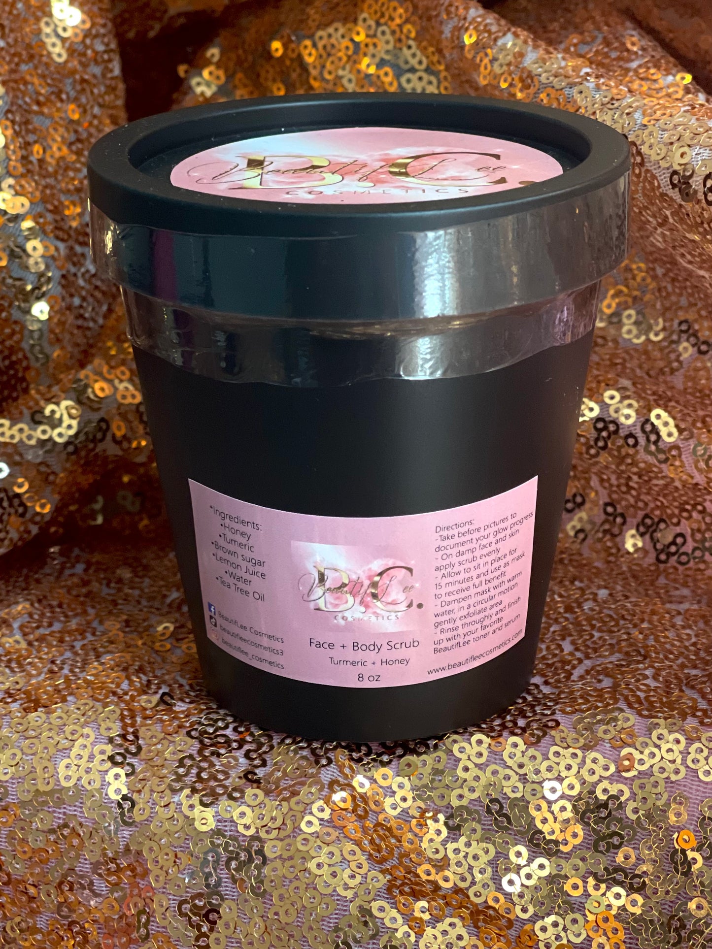 BeautifLee Cosmetics Face+Body Scrub